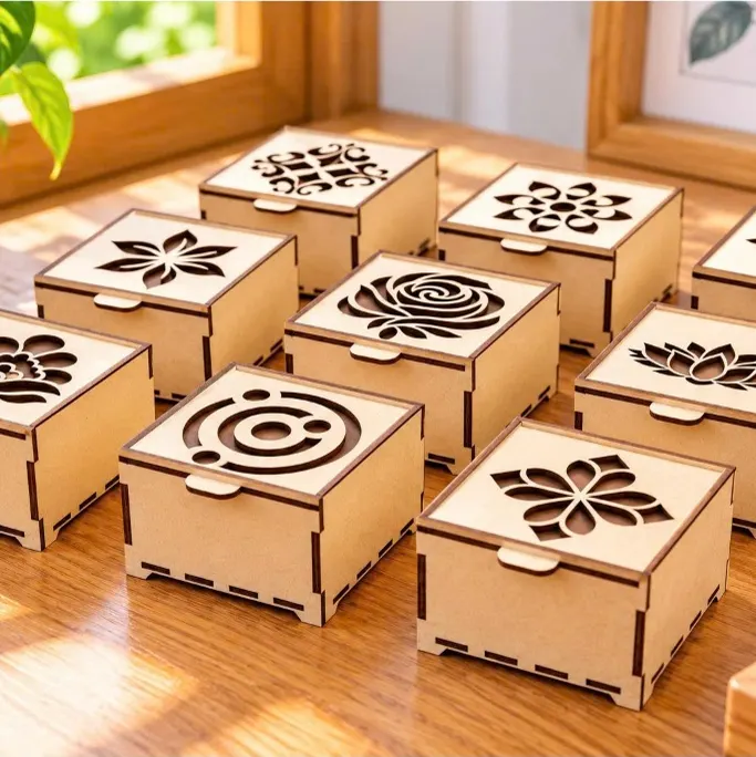Hộp gỗ mini xinh xắn đựng đồ nhỏ gọn, ảnh 1