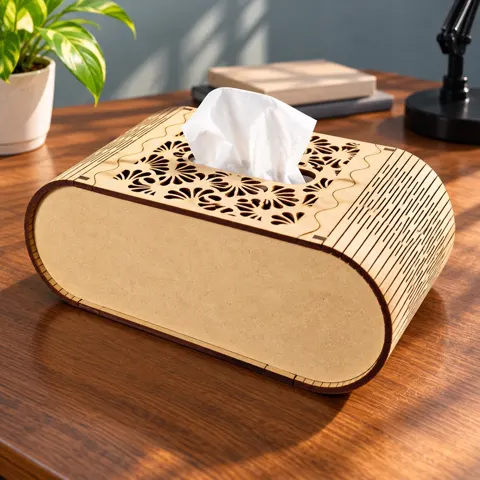 Hộp đựng giấy ăn hoạ tiết tinh tế